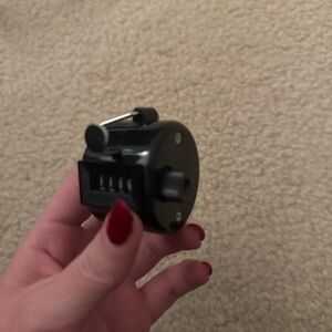 Black Handheld Tally Counter